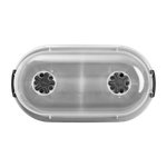 green basics balcony grow set 55cm living black